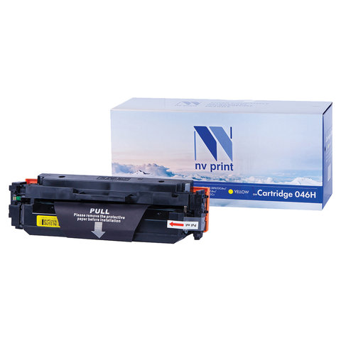 превью Картридж лазерный NV PRINT (NV-046HY) для CANON LBP653Cdw/654Cx/MF732Cdw, желтый, ресурс 5000 страниц