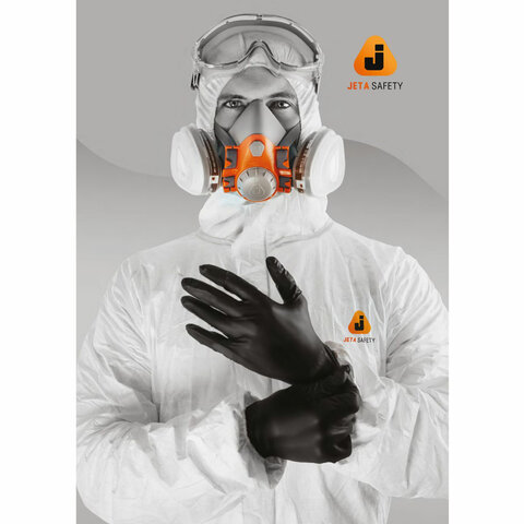 Комплект защитный Jeta Safety 6500 (перчатки, полумаска, фильтр, предфильтр, держатель), размер М