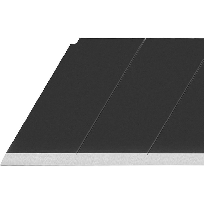 Лезвие OLFA EXCEL BLACK сегментир. 18 мм, 8 сегментов, 50шт/уп (OL-LBB-50B)