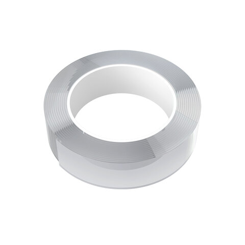 Многоразовая двухсторонняя прозрачная крепежная лента «Скотч NANO tape» 3 м х 30 мм2 ммDASWERK607928