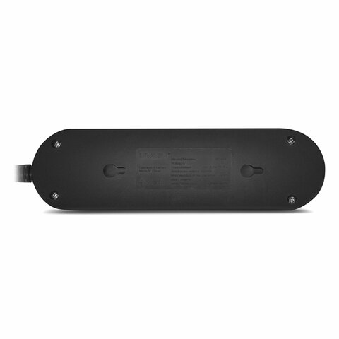 Сетевой фильтр SVEN SF-03L, 3 розетки, 1.8 м, черный