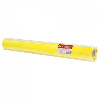 Цветной фетр для творчества в рулоне 500×700 мм, BRAUBERG/ОСТРОВ СОКРОВИЩ, толщина 2 мм, желтый