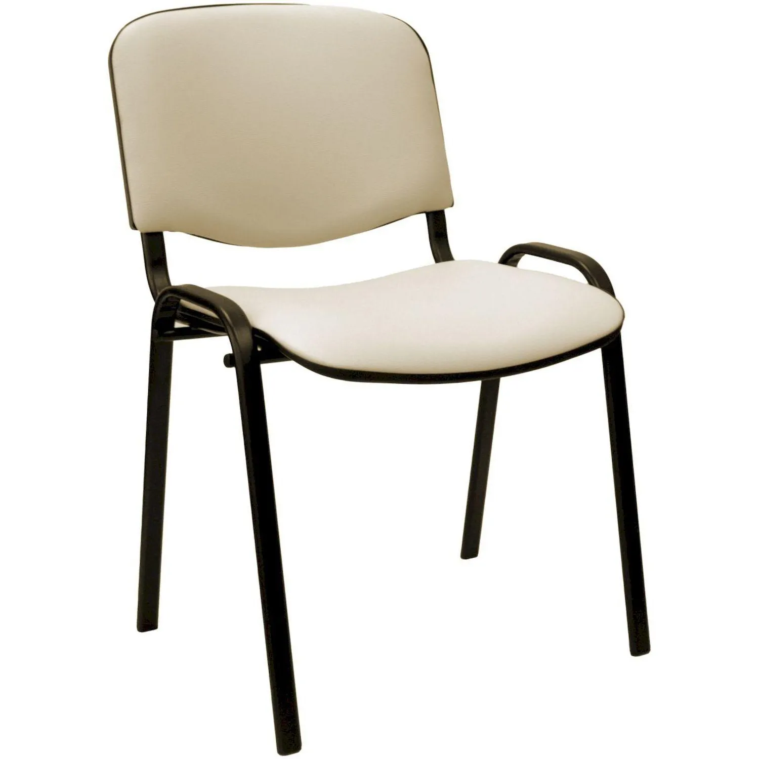 превью Стул офисный Easy Chair Изо/Iso бежевый (искусственная кожа, металл) (1647585)