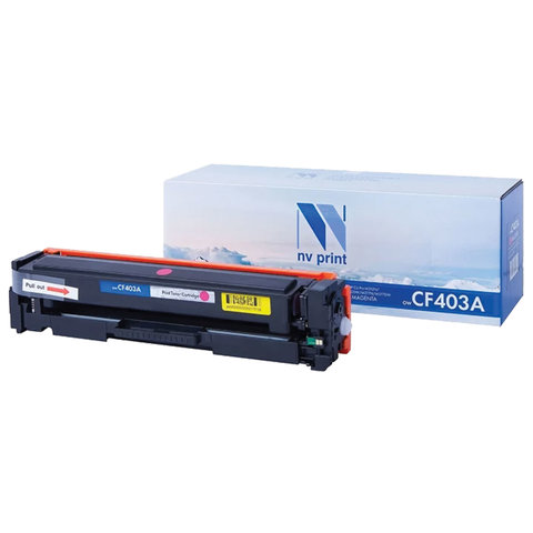 превью Картридж лазерный NV PRINT (NV-CF403A) для HP M252dw/M252n/M274n/M277dw/M277n7, пурпурный, ресурс 1400 страниц