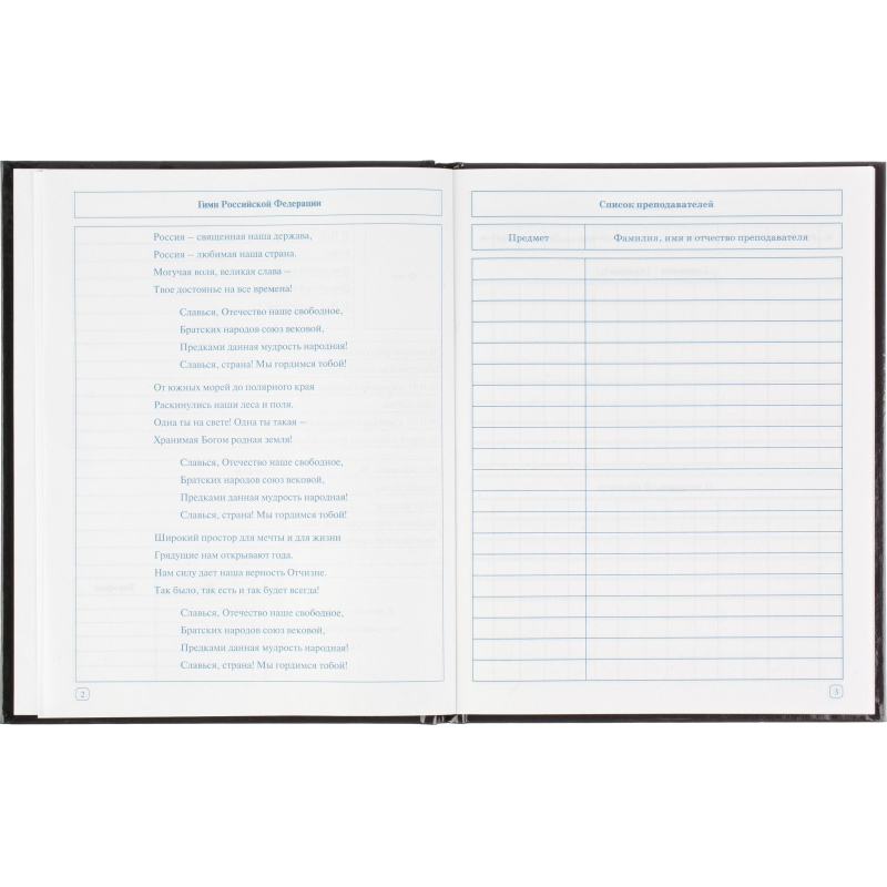 Дневник Росс. шк. унив., 7БЦ, гл. лам. Триколор на черном