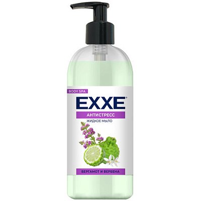 Мыло жидкое 500 мл EXXE BODY SPA АНТИСТРЕСС «Бергамот и Вербена»
