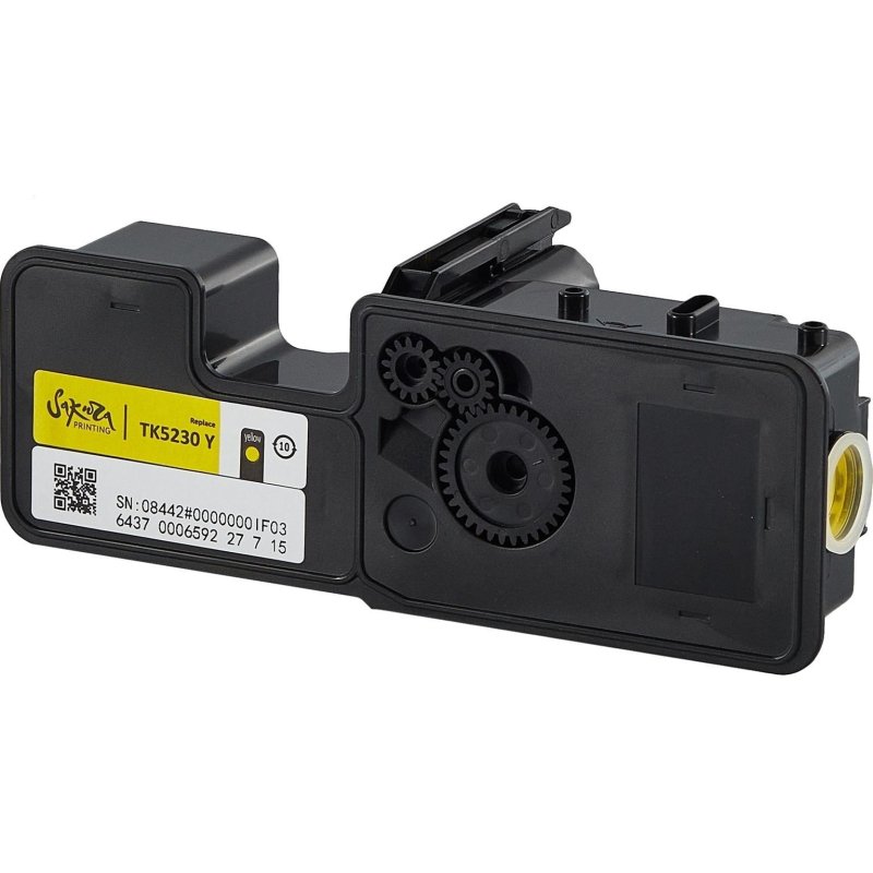 Картридж лазерный Sakura TK-5230Y для Kyocera ECOSYS P5021 (ЛМ)