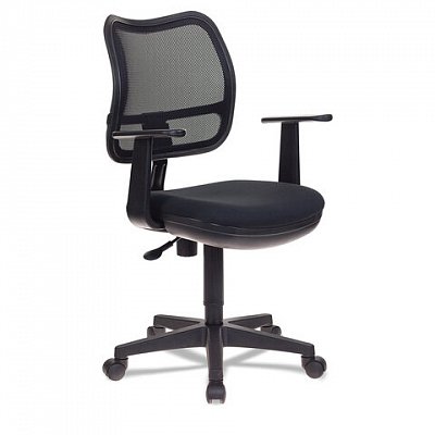 Кресло оператора CH-797AXSN с полкотниками, черное