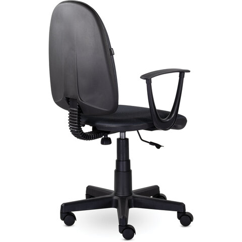 Кресло BRABIX «Prestige Start MG-312», эргономичная спинка, ткань, серое, 531923