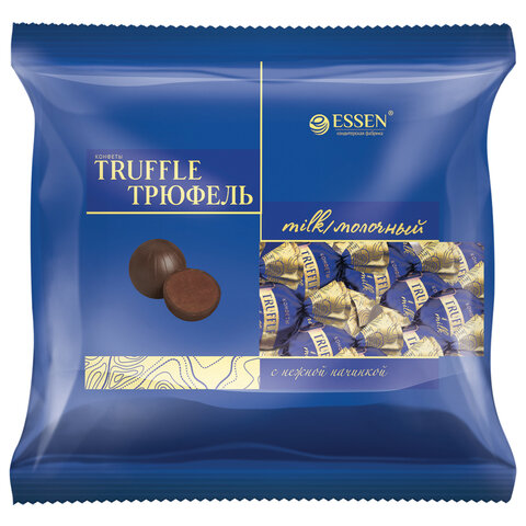превью Конфеты шоколадные ESSEN «Truffle Milk» с шоколадно-молочным вкусом500 г