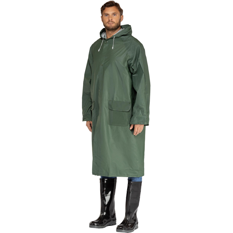 Плащ влагозащитный ПВХ (МA305) зеленый XXL (60-62) (арт. MA305VEXX2)