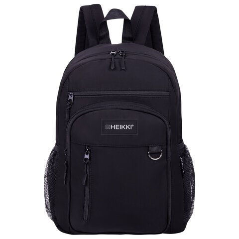 Рюкзак HEIKKI ULTRA (ХЕЙКИ) универсальный, карман-антивор, черный, 42×30х14 см