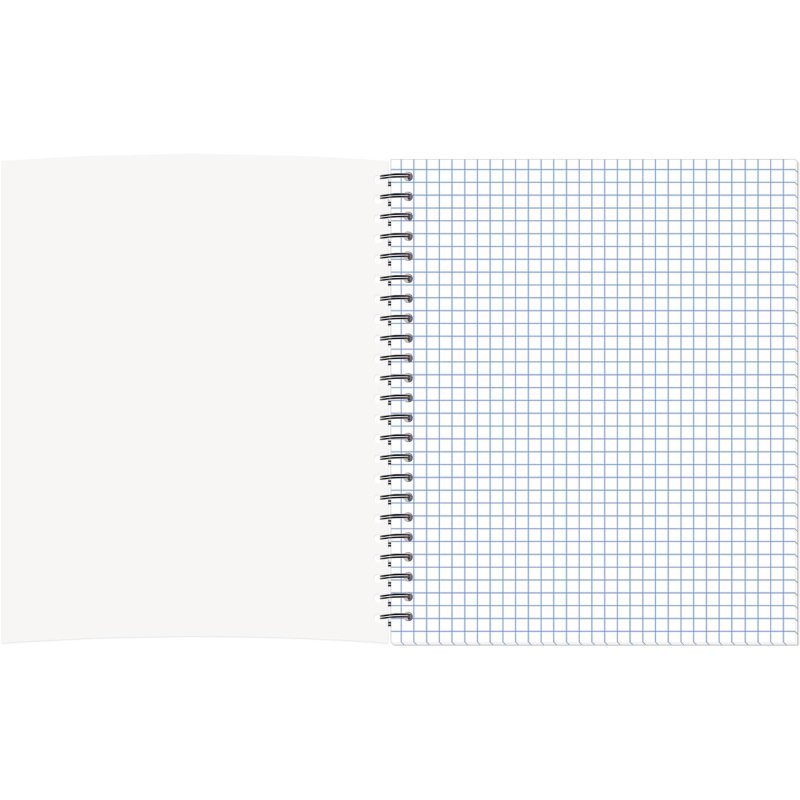 Тетрадь общая Комус Три богатыря Стрелы А5, 80л., клетка, спираль, ВБ-лак