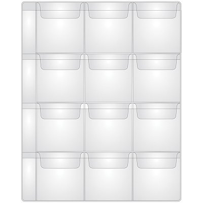 Лист для альбома OfficeSpace «Optima» на 12 монет 60×60, 120мкм