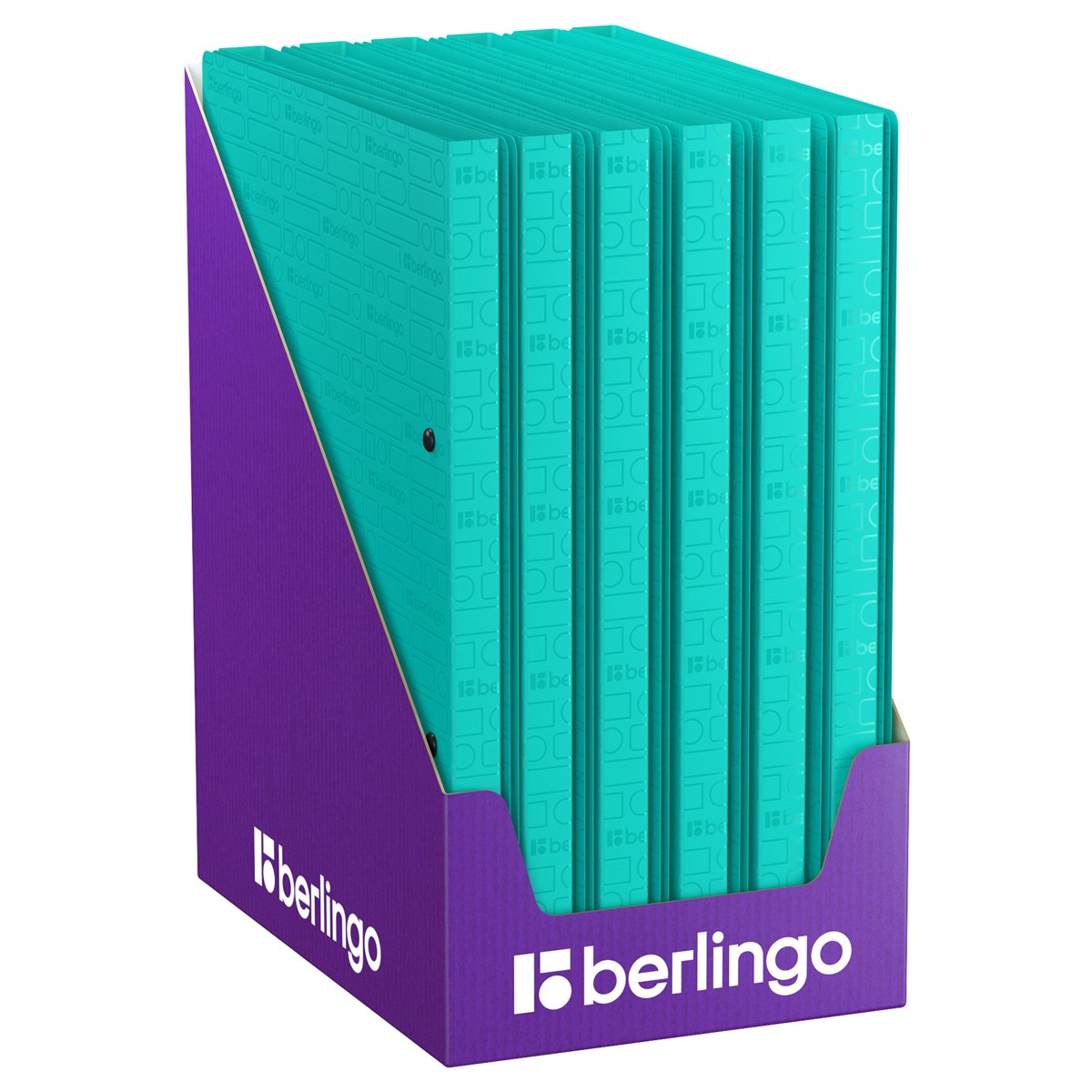 Папка с пружинным скоросшивателем Berlingo «Your Way» А4, 17мм, 600мкм, мятная, с внутр. карманом