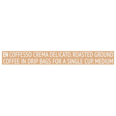 Кофе в дрип-пакетах COFFESSO «Crema Delicato» 5 порций по 9 г