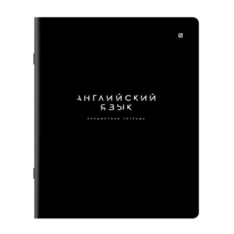 Тетради предметные, КОМПЛЕКТ 12 ПРЕДМЕТОВ 48 л., пластиковая обложка, BRAUBERG «BLACK MODE»