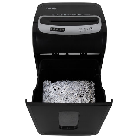 Уничтожитель (шредер) BRAUBERG PROFESSIONAL OF-1830x, HeavyDuty, CD, карты, 4 уровень секретности, 4×38 мм, 18 листов, 30 литров