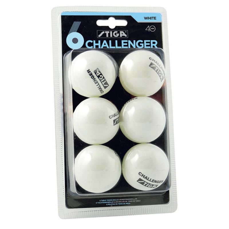 превью Мяч для настольного тенниса Stiga Challenger упак.6 шт. 5200-06 диам 40 мм