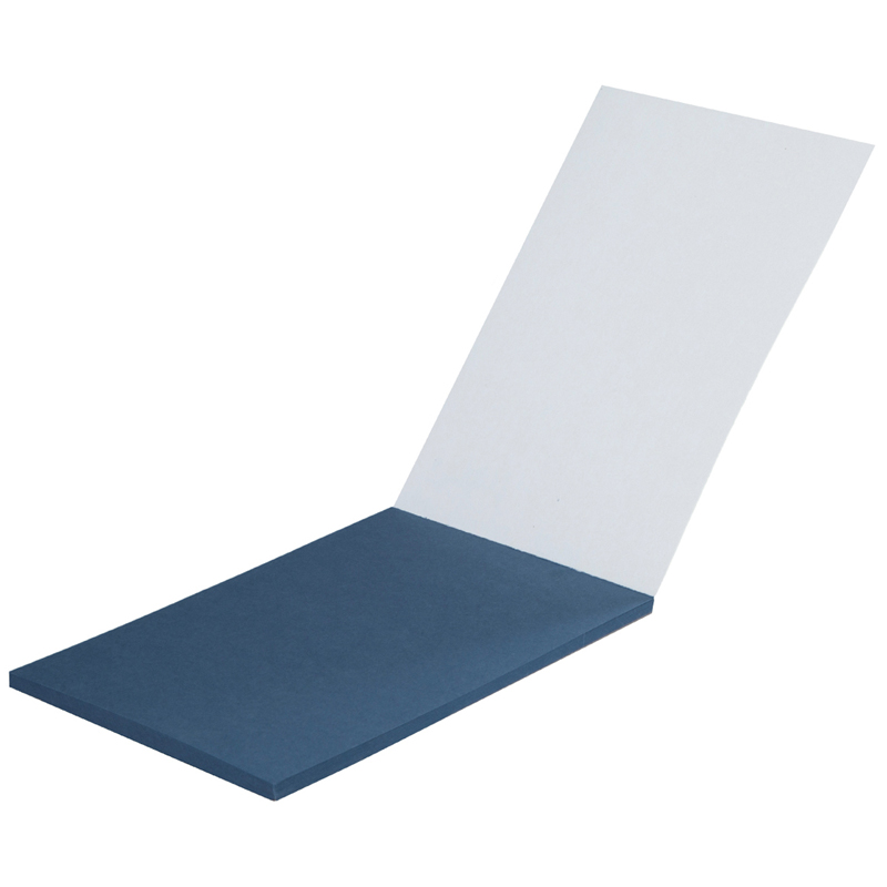Скетчбук - альбом для смешанных техник 15л., А5, на склейке Clairefontaine «Paint'ON Denim Blue», 250г/м2, джинсовый