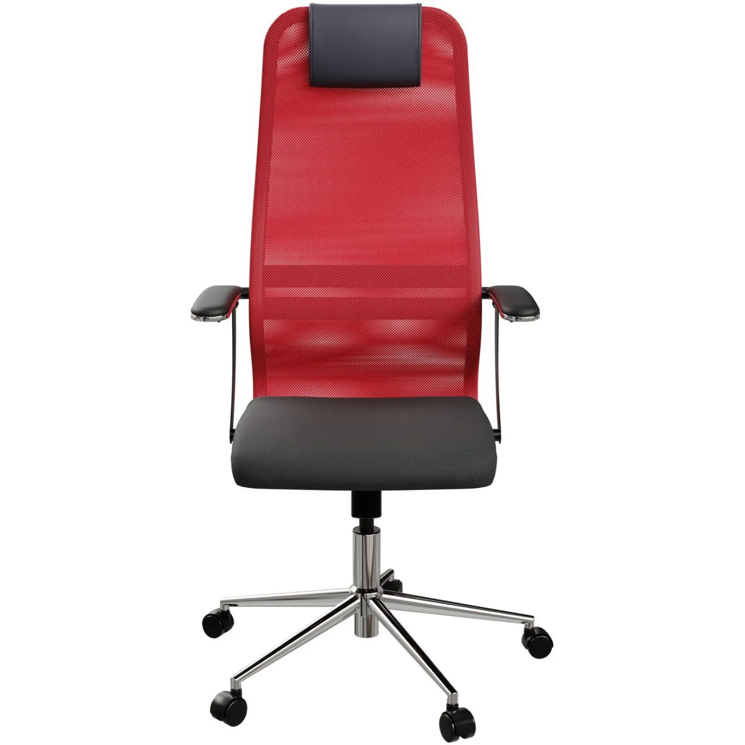 Кресло МТ_SU-B-8/Sit 8 B1-8U подл.158/осн.009 красный/черный zDC.2F.1.2A2