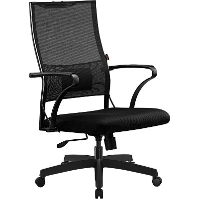 Кресло MT_Sit Air-180/Km00/Wh00/K15bL(M09. B02. G15. W01), черный, пластик