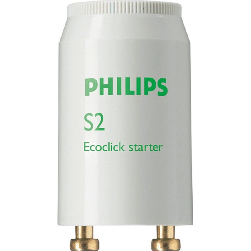 Стартер для люминесцентных ламп Philips S2 (25 штук в упаковке)