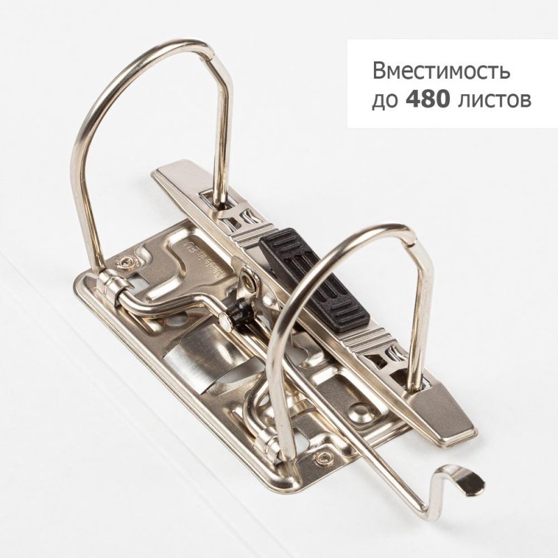 Папка с арочным механизмом Attache 75 мм с металлическим уголком синяя