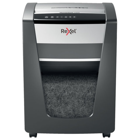 Уничтожитель документов Rexel Momentum X420 4-й уровень секретности объем корзины 30 л