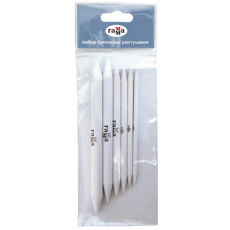 Растушевка бумажная Гамма «Студия», набор 6шт., пакет, европодвес