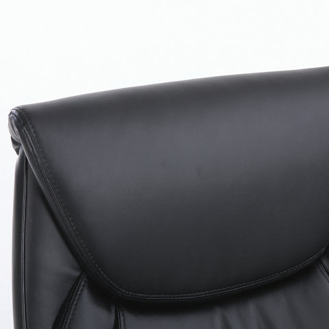 Кресло офисное BRABIX PREMIUM «Advance EX-575», хром, экокожа, черное