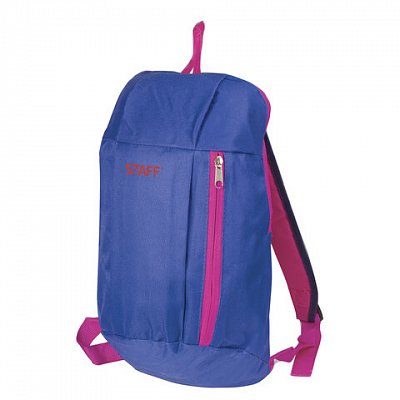 Рюкзак STAFF «Air», универсальный, сине-розовый, 40×23×16 см