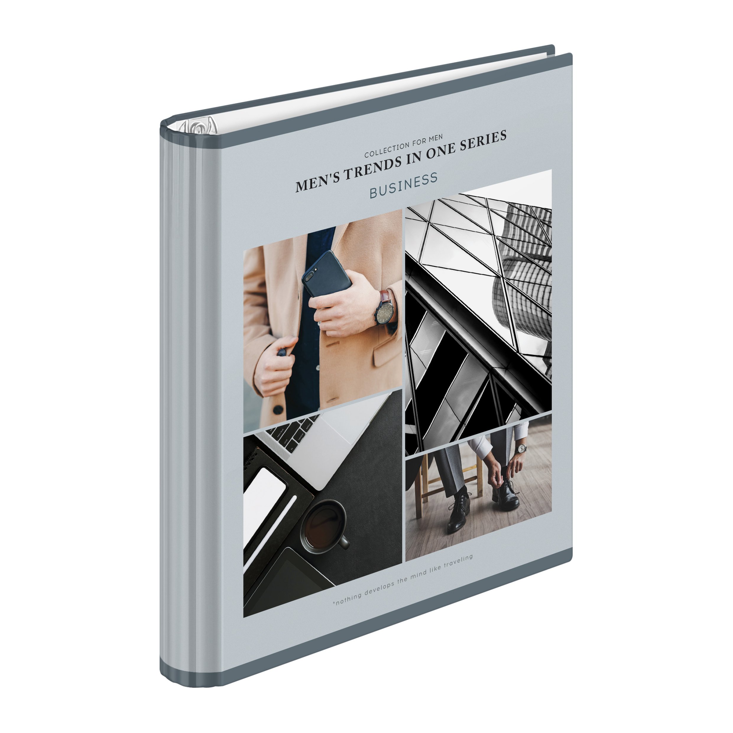 превью Тетрадь на кольцах А5, 120л., 7БЦ, ArtSpace «Стиль. For men», глянцевая ламинация