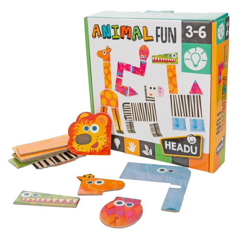 Настольная игра для детей с 3 лет Удивительные животные, MU24797