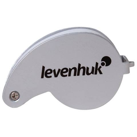 Лупа LEVENHUK Zeno Gem M5, увеличение х40, диаметр линзы 25 мм, подсветка, складная, металл