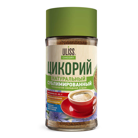 превью Цикорий ULISS сублимированный 85 гстеклянная банка
