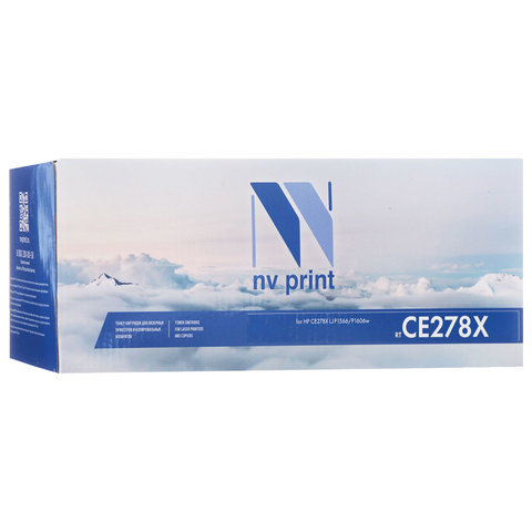 превью Картридж лазерный NV PRINT (NV-CE278X) для HP LJ M1536dnf/ Р1566/ Р1606W, ресурс 2300 страниц