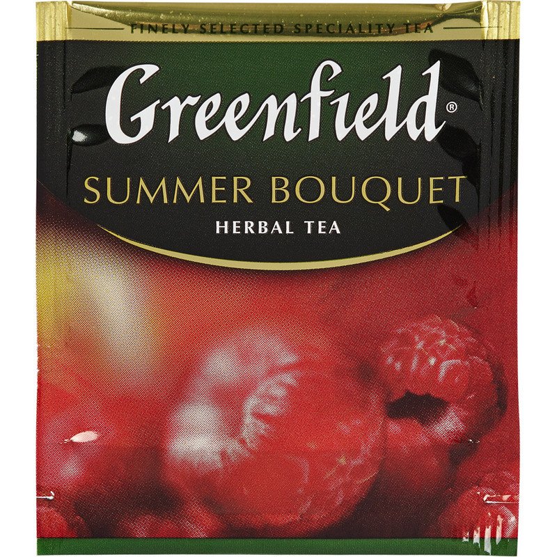 Чай Greenfield Summer Bouquet фруктов.фольгир. 100 пак/уп