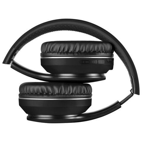Наушники с микрофоном (гарнитура) DEFENDER FreeMotion B580, беспроводные, с оголовьем, чёрные