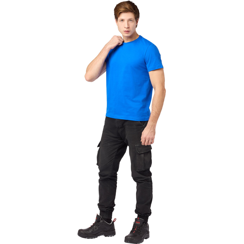 Футболка (160 г. ) с кор. рукавом вас. (6XL)