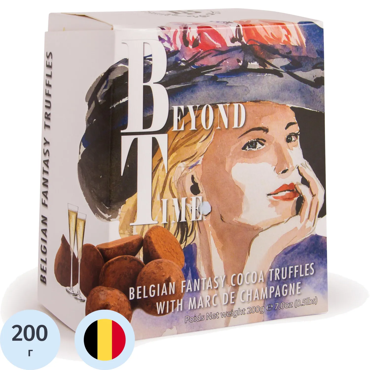 превью Конфеты Beyond Time трюфели с шампанским (Бельгия), 200г