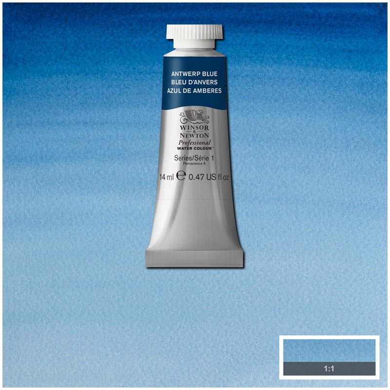 превью Акварель художественная Winsor&Newton «Professional», 14мл, туба, антверпен синий