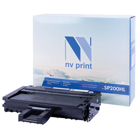 превью Картридж лазерный NV PRINT (NV-SP200HL) для RICOH SP 200N/200S/202SN/203SF/203SFN, ресурс 1500 страниц