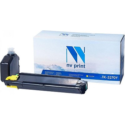 Картридж лазерный NV Print TK-5270Y жел. для Kyocera ECOSYS P6230 (ЛМ)
