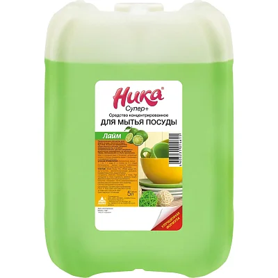 Профхим д/посуды конц. д/ручного мытья Ника/Супер Плюс, 5л