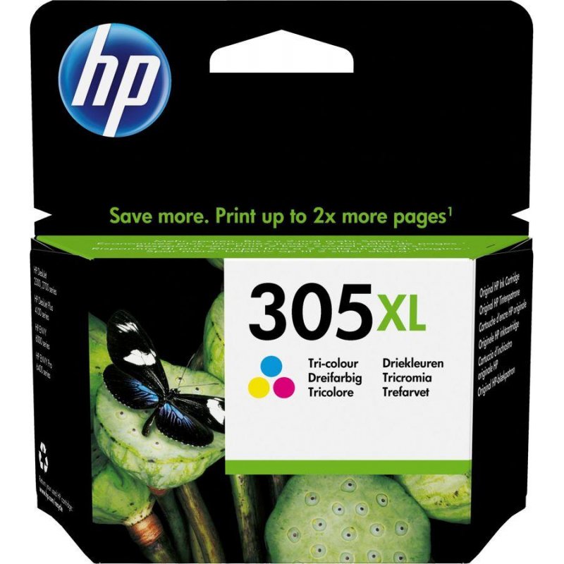 превью Картридж струйный HP 305XL 3YM63AE CMY оригинальный повышенной емкости