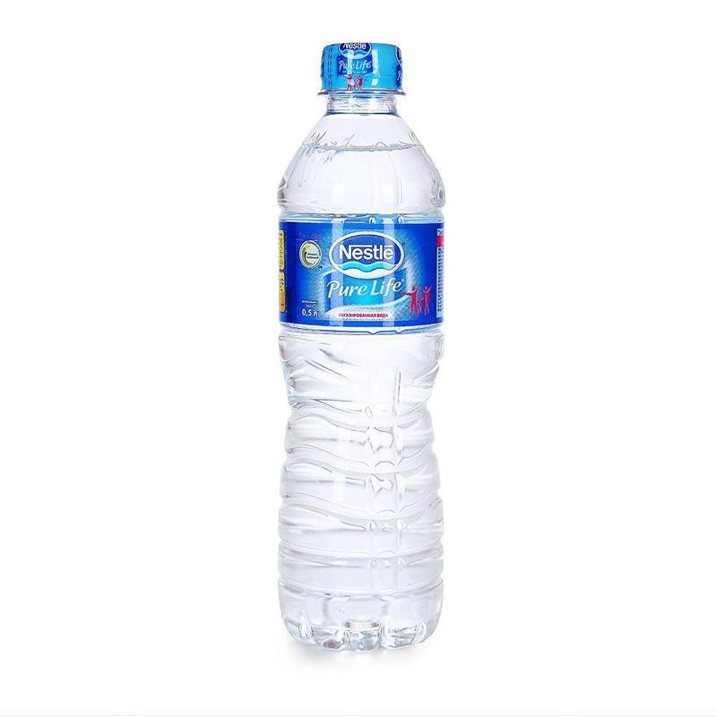 Вода питьевая Nestle Pure Life негазированная 0.5 л (12 штук в упаковке)