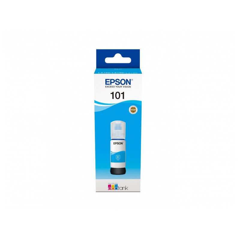 превью Контейнер с чернилами Epson 101 C13T03V24A голубой оригинальный