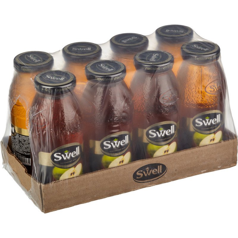 Сок Swell яблочный 0.25 л (8 штук в упаковке)