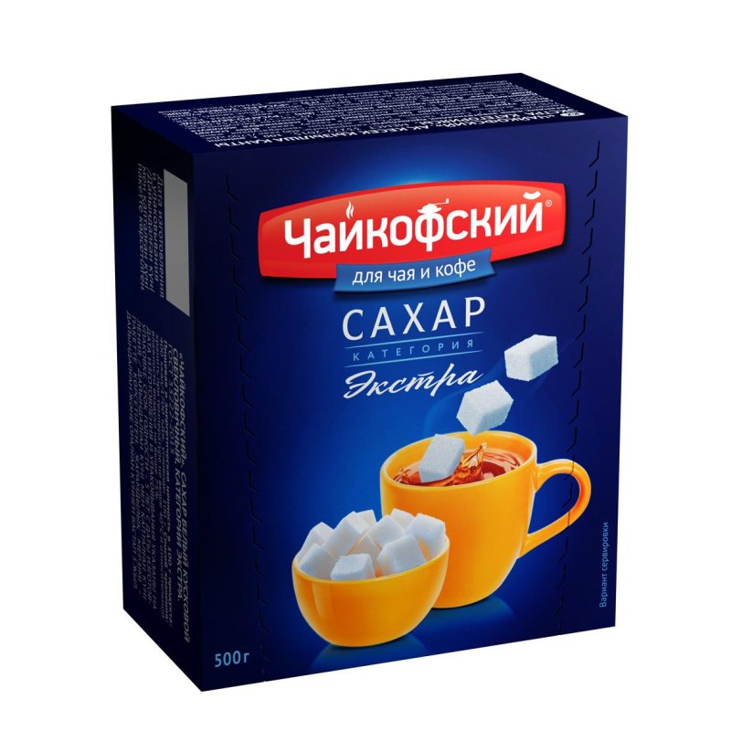 Сахар-рафинад Чайкофский 500 г арт. 68958 - купить в Москве оптом и в ...